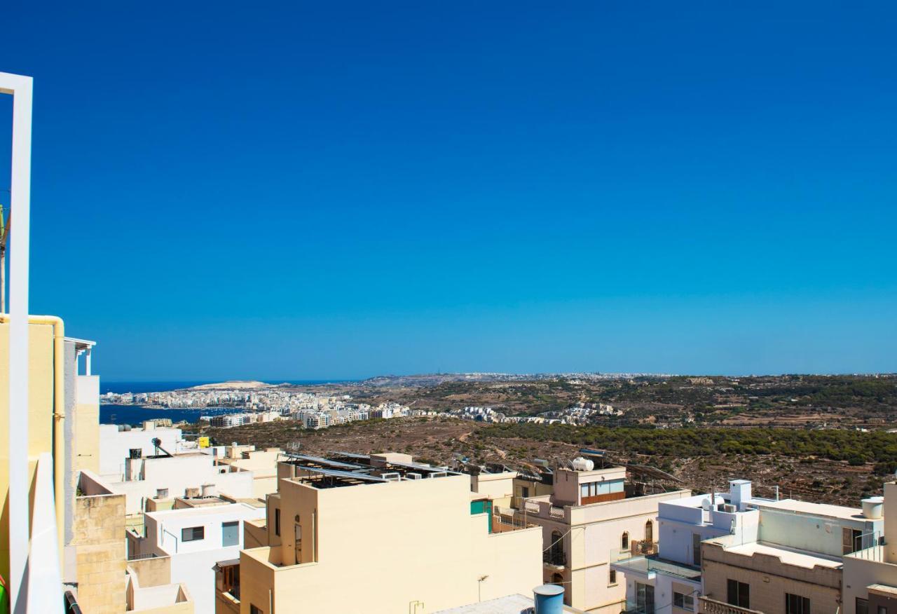 Summer Breeze Apartment With Terrace With Panoramic Views - By Getawaysmalta Mellieħa Eksteriør bilde