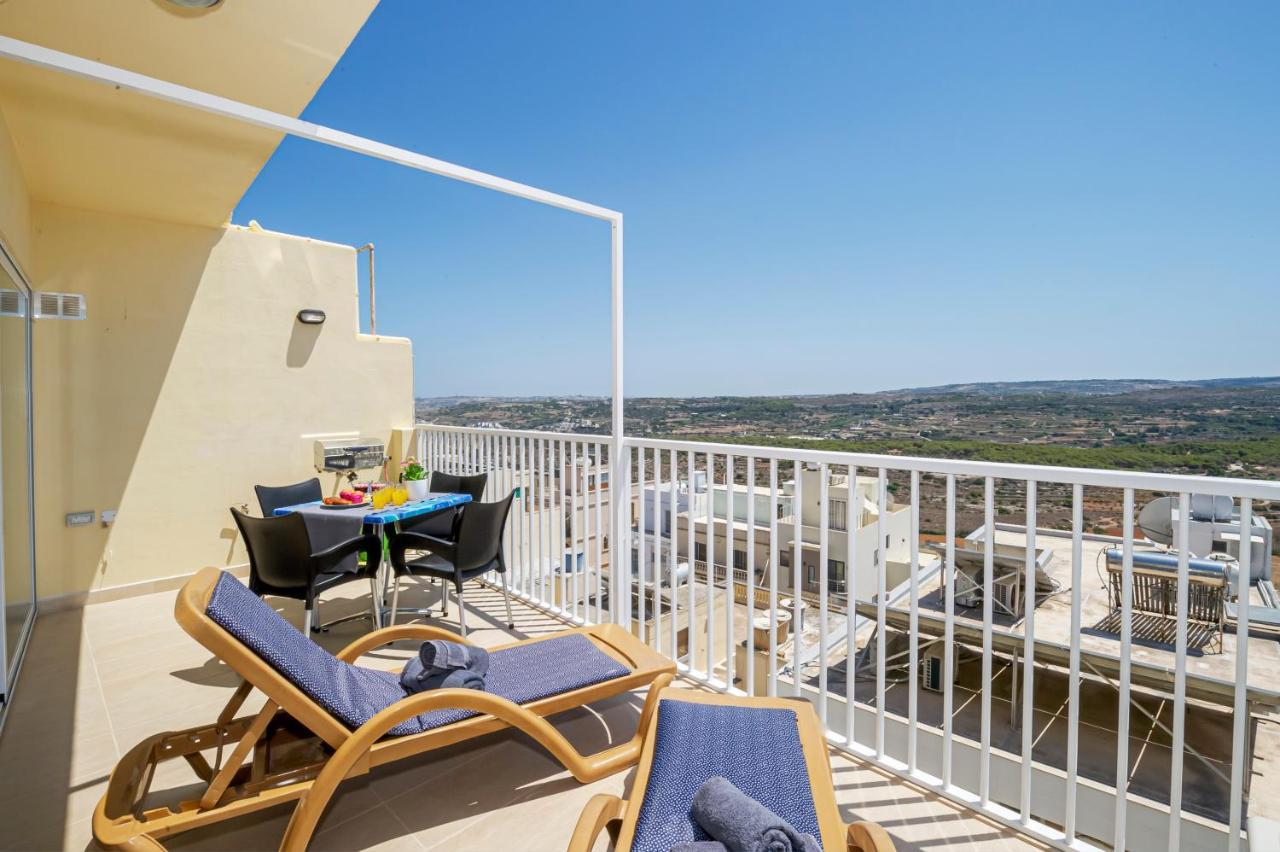 Summer Breeze Apartment With Terrace With Panoramic Views - By Getawaysmalta Mellieħa Eksteriør bilde
