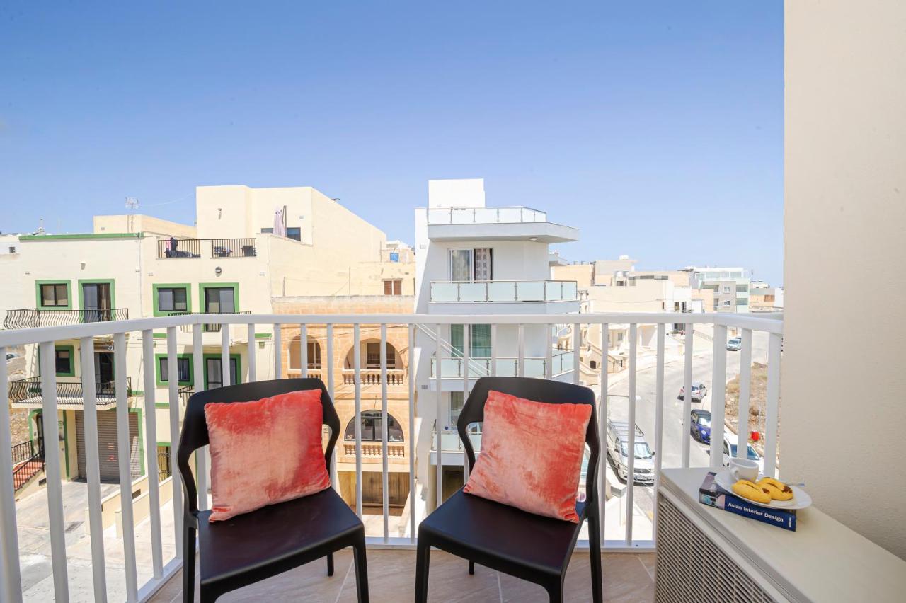 Summer Breeze Apartment With Terrace With Panoramic Views - By Getawaysmalta Mellieħa Eksteriør bilde
