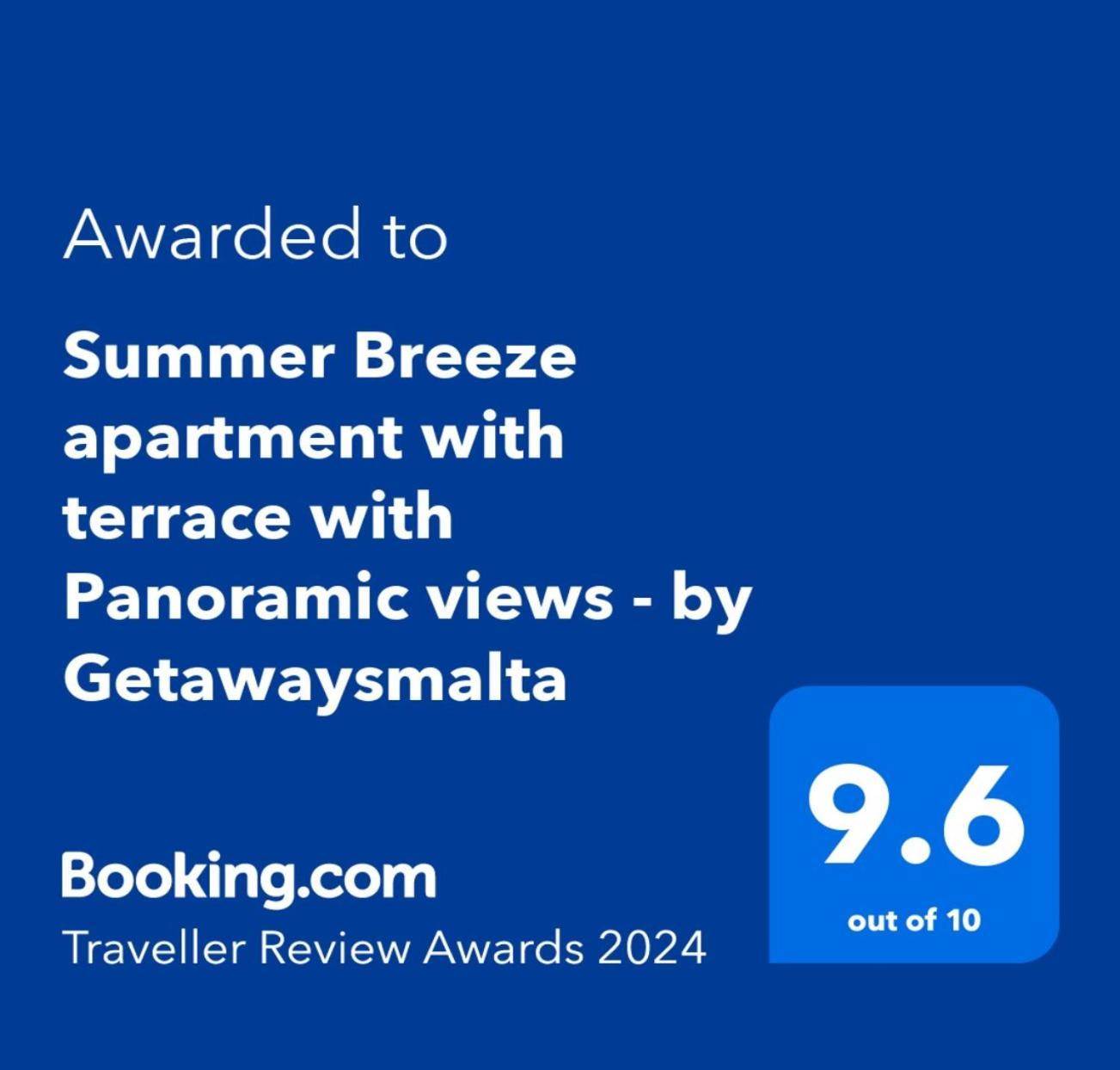 Summer Breeze Apartment With Terrace With Panoramic Views - By Getawaysmalta Mellieħa Eksteriør bilde